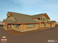 Cascade Handcrafted Log Homes - 8848 Ensenada Lodge