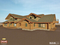 Cascade Handcrafted Log Homes - 8848 Ensenada Lodge