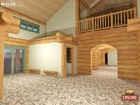 Cascade Handcrafted Log Homes - 8848 Ensenada Lodge