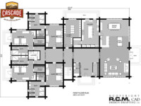 Cascade Handcrafted Log Homes - 8848 Ensenada Lodge