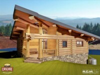 Cascade Handcrafted Log Homes - 1039 Rain Catcher