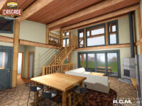 Cascade Handcrafted Log Homes - 1228 Contemporary