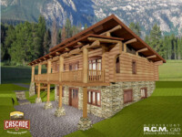 Cascade Handcrafted Log Homes - 1438 Cascade