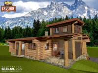 Cascade Handcrafted Log Homes - 1438 Cascade
