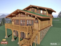 Cascade Handcrafted Log Homes - 1451 Bosworth