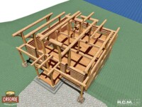 Cascade Handcrafted Log Homes - 1451 Bosworth