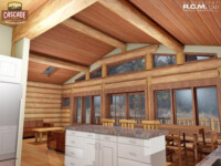 Cascade Handcrafted Log Homes - 1451 Bosworth
