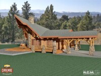 Cascade Handcrafted Log Homes - 1880 Flight