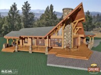 Cascade Handcrafted Log Homes - 1880 Flight