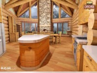 Cascade Handcrafted Log Homes - 1880 Flight