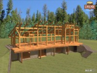 Cascade Handcrafted Log Homes - 2310 Bennett Lake