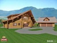 Cascade Handcrafted Log Homes - 3037 El Condor