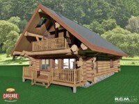 Cascade Handcrafted Log Homes - 964 Treasure