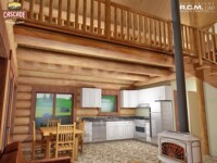 Cascade Handcrafted Log Homes - 964 Treasure