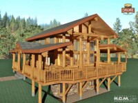 Cascade Log Homes - 1054 Mountain Ridge