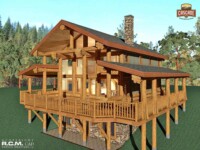 Cascade Log Homes - 1054 Mountain Ridge