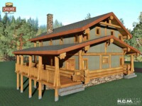 Cascade Log Homes - 1054 Mountain Ridge