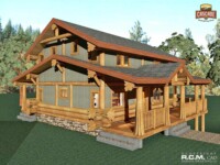 Cascade Log Homes - 1054 Mountain Ridge