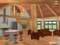 Cascade Log Homes - 1800 The Great Aspen Mountain