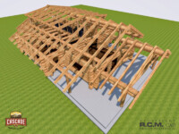 Cascade Log Homes - 2390 The Powell