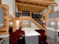 Cascade Log Homes - 2390 The Powell
