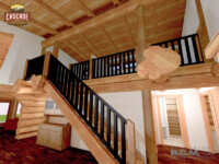 Cascade Log Homes - 2390 The Powell