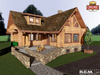 Cascade Handcrafted Log Homes - 1160 Firehawk