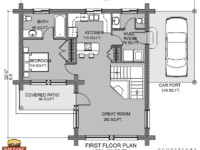 Cascade Handcrafted Log Homes - 1160 Firehawk