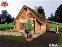 Cascade Handcrafted Log Homes - 1160 Firehawk