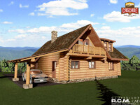 Cascade Handcrafted Log Homes - 1160 Firehawk
