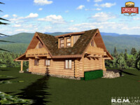 Cascade Handcrafted Log Homes - 1160 Firehawk