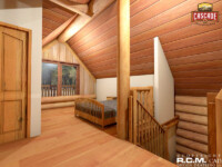Cascade Handcrafted Log Homes - 1160 Firehawk