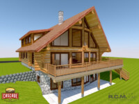 Cascade Handcrafted Log-Homes - 2680 Grand Lake