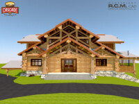 Cascade Handcrafted Log Homes - 5066 Wentworth