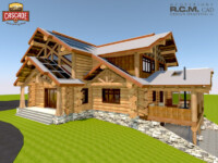 Cascade Handcrafted Log Homes - 5066 Wentworth