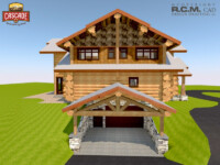Cascade Handcrafted Log Homes - 5066 Wentworth