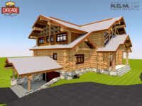 Cascade Handcrafted Log Homes - 5066 Wentworth