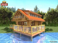 Cascade Handcrafted Log Homes - 978 Vacation Sanctuary