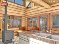 Cascade Handcrafted Log Homes - 978 Vacation Sanctuary