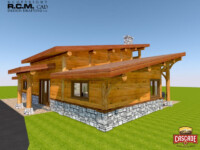 Cascade Handcrafted Log Homes - 1512 Willkomm Contemporary