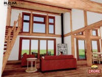 Cascade Handcrafted Log Homes - 1512 Willkomm Contemporary