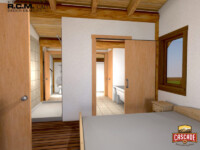 Cascade Handcrafted Log Homes - 1512 Willkomm Contemporary