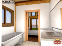 Cascade Handcrafted Log Homes - 1512 Willkomm Contemporary
