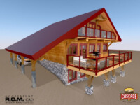 Cascade Handcrafted Log Homes - 1770 Basque