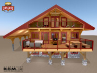 Cascade Handcrafted Log Homes - 1770 Basque