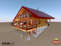 Cascade Handcrafted Log Homes - 1770 Basque