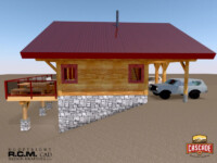 Cascade Handcrafted Log Homes - 1770 Basque