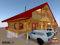 Cascade Handcrafted Log Homes - 1770 Basque