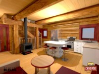 Cascade Handcrafted Log Homes - 1770 Basque