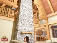 Cascade Handcrafted Log Homes - 2278 Harrison Timber Frame